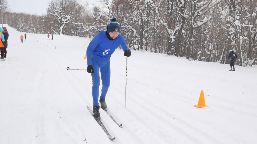 В рамках спартакиады школьников состоялся зональный этап соревнований по лыжным гонкам