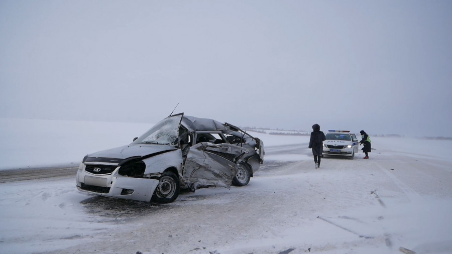Два человека погибли в ДТП на трассе Уфа-Оренбург