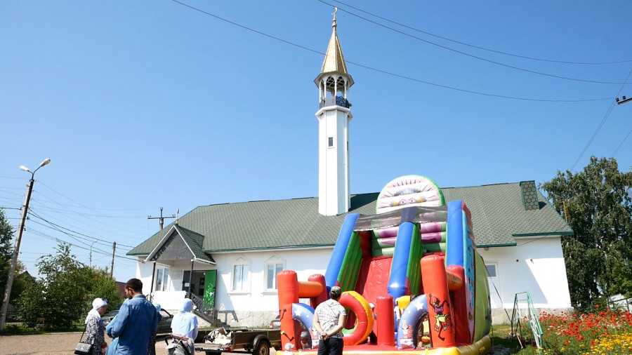 Детский праздник в мечети Кумертау