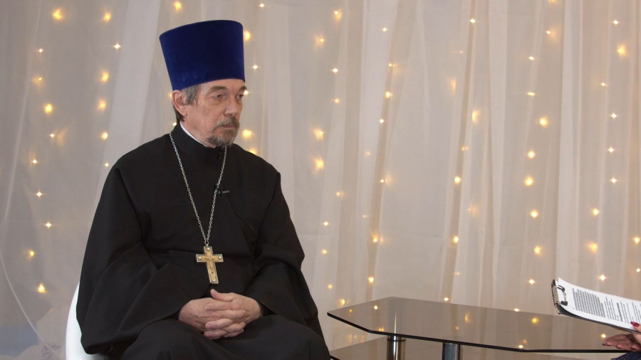 "Актуальное интервью" с настоятелем Иоанно-Предтеченского соборного храма