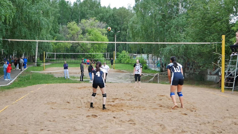 Состоялся IV Открытый турнир по пляжному волейболу, посвященный Дню России