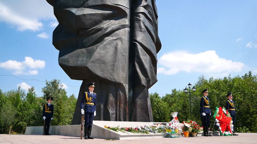 Горожане почтили память жертв Великой Отечественной войны