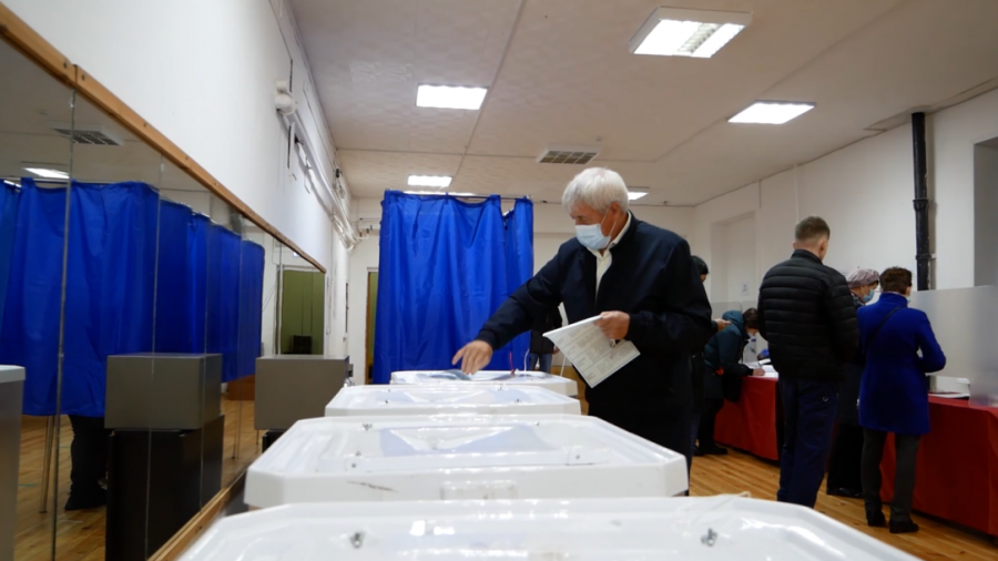 Начались трехдневные выборы в Государственную Думу.