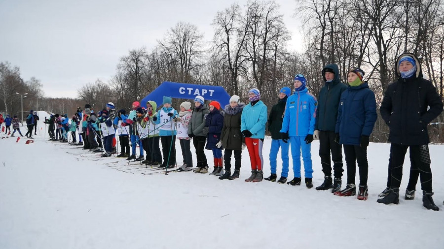 Состоялось Новогоднее Первенство по лыжным гонкам