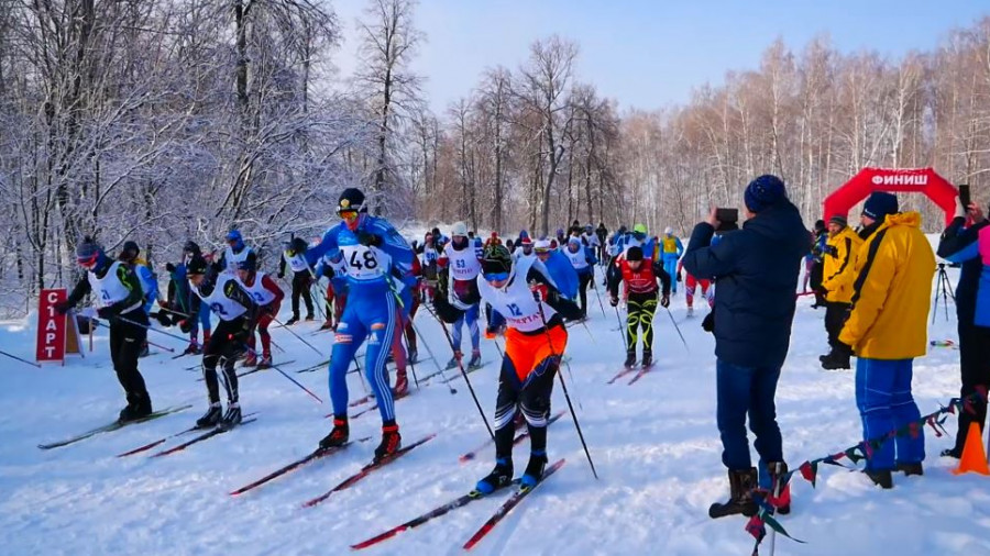 На лыжном стадионе прошёл лыжный марафон "Kumertau-Ski"