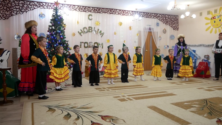 Открытие башкирской группы в саду