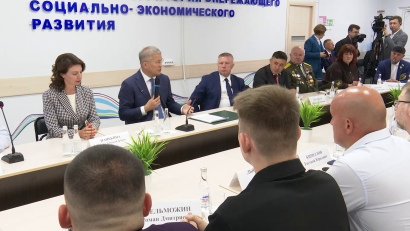 Встреча Хабирова с общественностью Кумертау